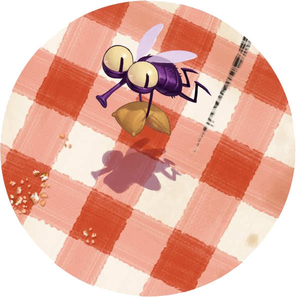 La Cigale Et La Fourmi, Tuile Chemin © Purple Brain - Balloon (592x593)