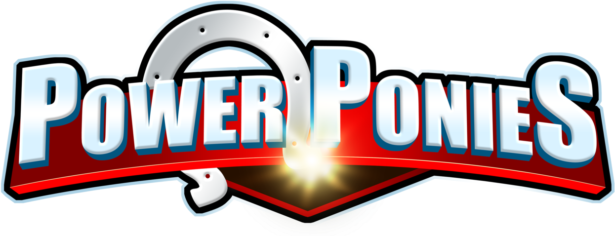 Moonlight-pen, Logo, Power Ponies, Power Rangers, Safe, - Graphic Design (1280x494)