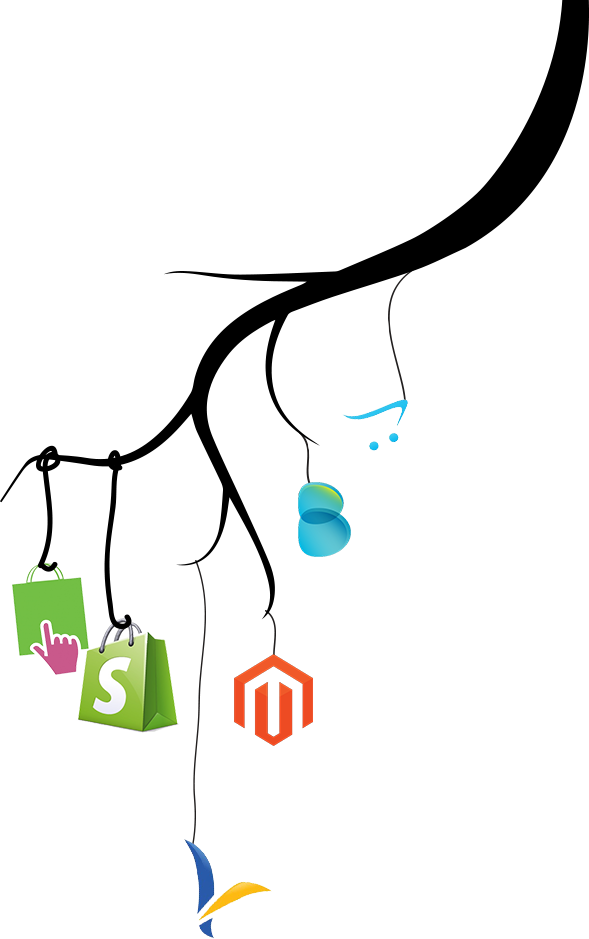 Ecommerce Tree - E-commerce (589x939)