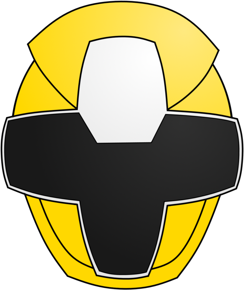 Atlantis Power Rangers Helmets By Xelku9 - Power Rangers Ninja Steel Yellow Ranger Helmet (819x975)