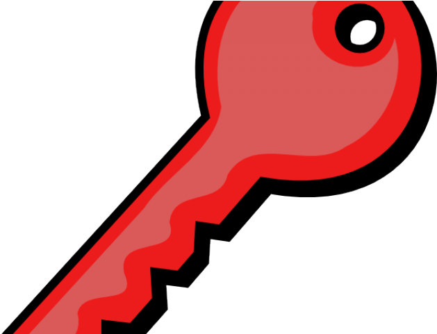 Red Clipart Keys - Key Clip Art (640x480)