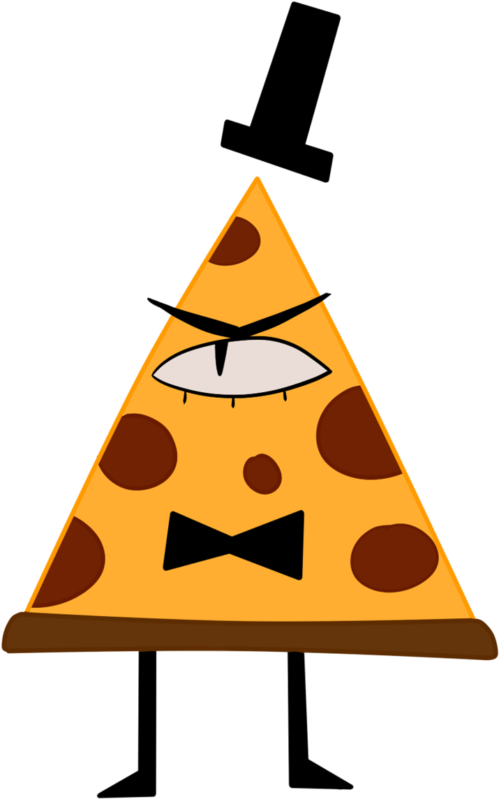 An Angry Piece Of Pizza- I Mean Bill Cipher - An Angry Piece Of Pizza- I Mean Bill Cipher (1024x1365)