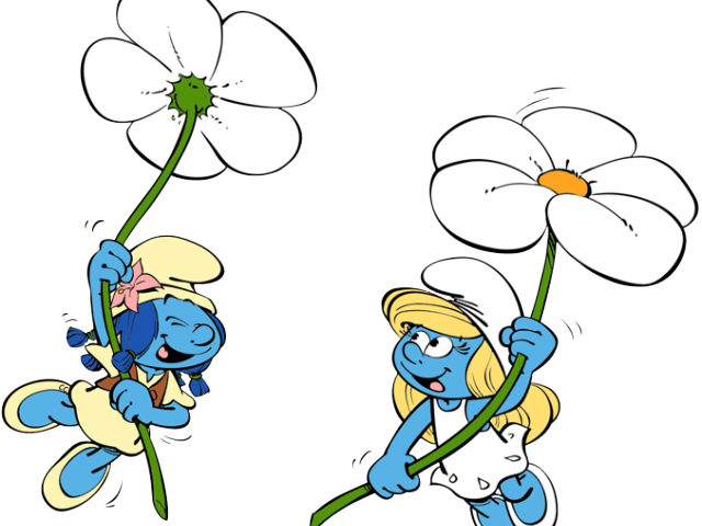 Smurfs Clipart Flower - Smurfs Lost Village Smurfs Lily (640x480)