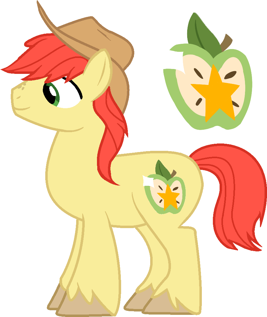 Mlp Bright Mac - My Little Pony Bright Mac (943x1068)
