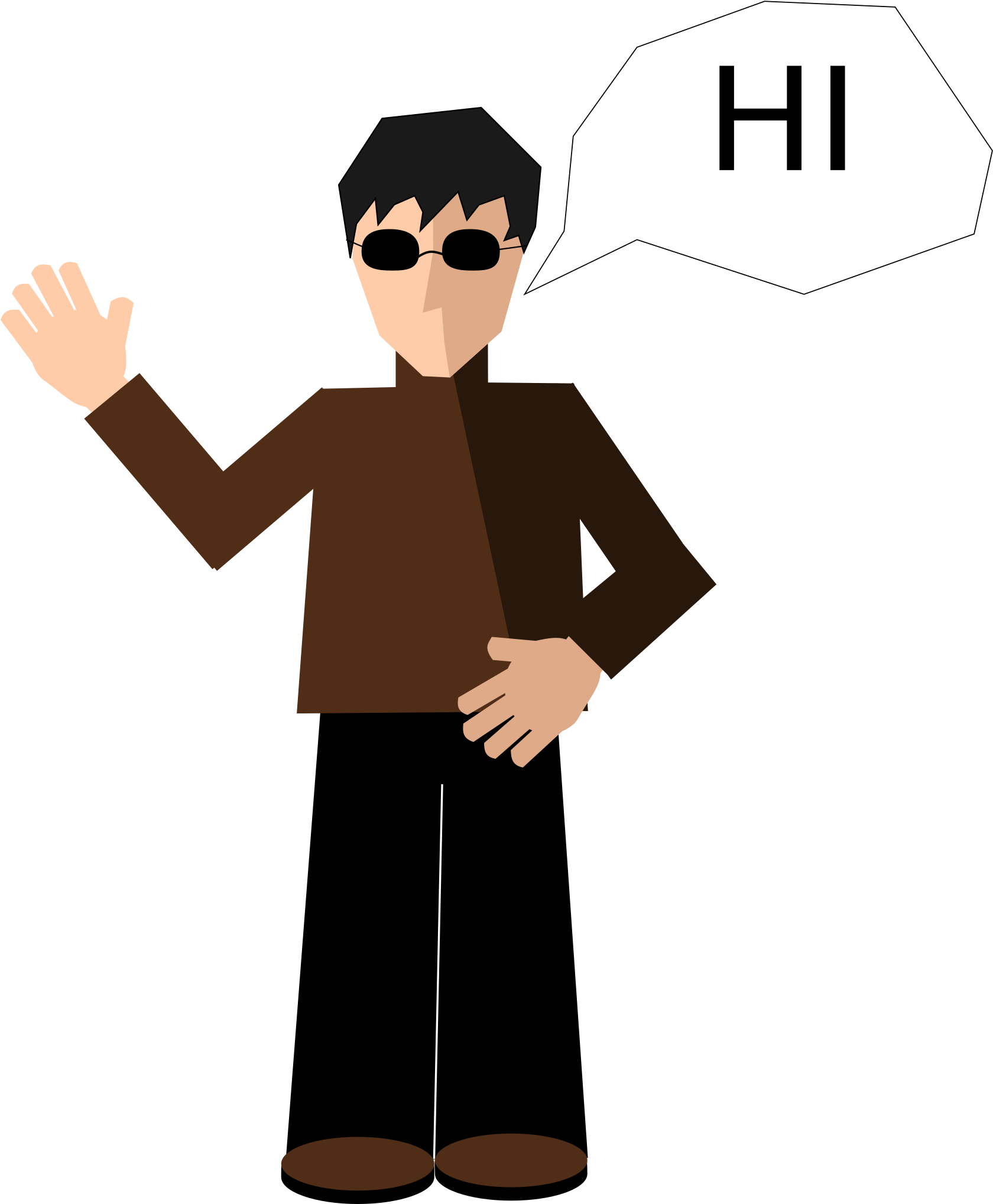 Hola Png - Hola Svg (1697x2400)