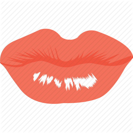 Lips Sex Pink Icon Women Royalty Free Vector Image - Smiling Lips (512x512)