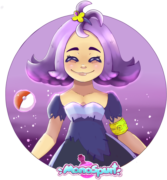 Pokemon Sun And Moon - Acerola Pokemon Sun And Moon (600x658)