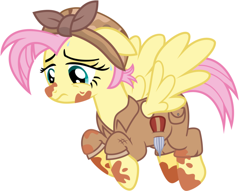 Fluttershy Rainbow Dash Pony Applejack Pinkie Pie - Mlp The Cutie Remark Fluttershy (960x832)