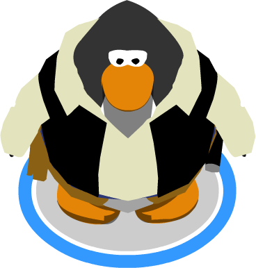 Han Solo Costume In-game - Club Penguin Black Belt (368x386)