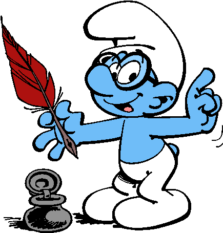 The Smurfsles Schtroumpfs Clip Art Cartoon Clip Art - Smurf Coloring Pages (455x474)