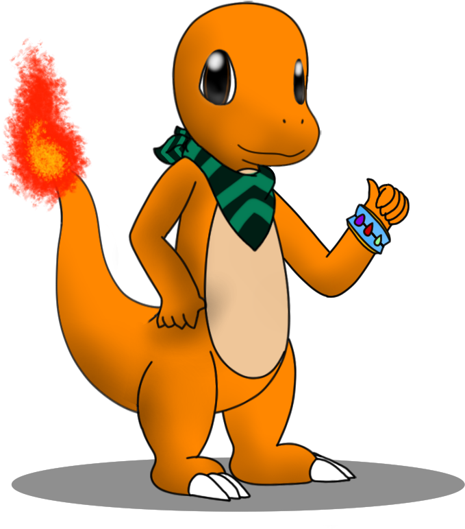 Kurtis The Charmander By Kurtisthesnivy - Charmander (800x800)