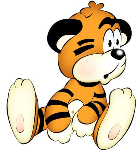 Тигренок Картинки Для Детей - Crack Me Up Gif (452x500)