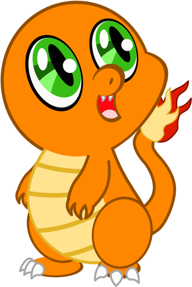 Toonfreak, Charmander, Crossover, Dragon, Pokémon, - Cartoon (640x1024)