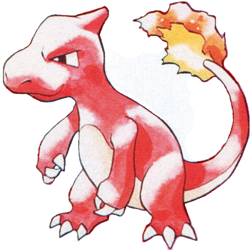 Pokemon Classic, That Post With The Old R/g Vs - Ken Sugimori Charizard (544x535)