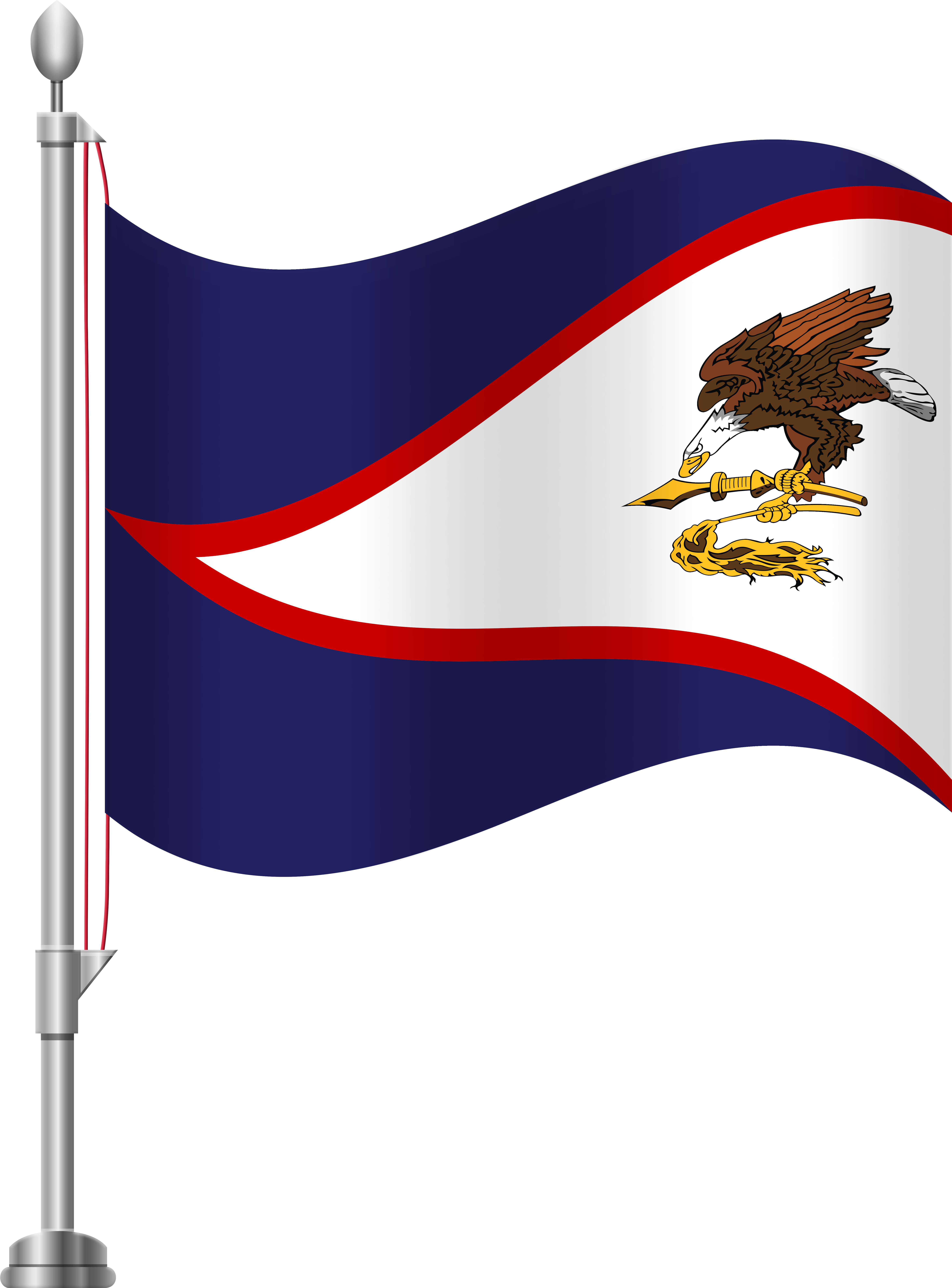 American Samoa Flag Png Clip Art - American Samoa Flag Png Clip Art (6141x8000)