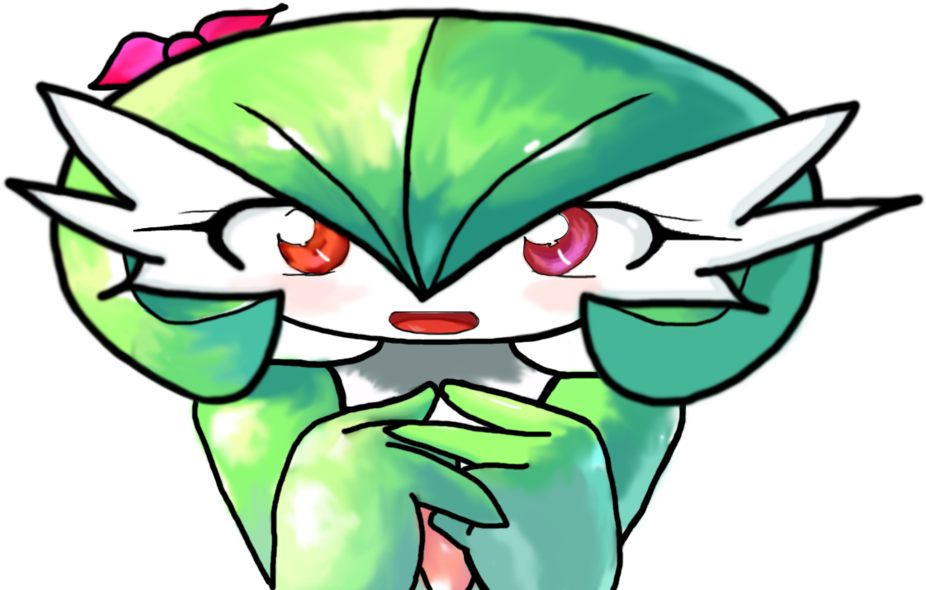 Gardevoir By Your Mums A Man - Cartoon (1024x595)