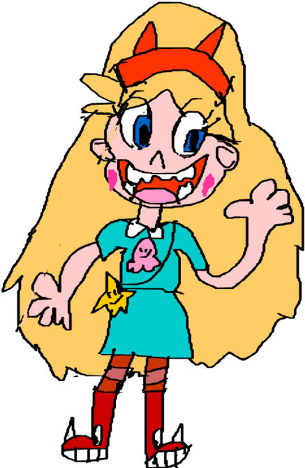 Star - Drawings Of Star Butterfly (1024x744)