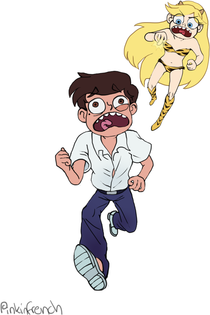 Star Vs X Urusei Yatsura By Pinkinfrench - Star Vs The Forces Of Evil X (752x1063)
