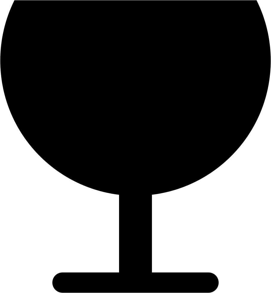Glass Black Shape For Wine Comments - Black Wine Glass Vector (908x982)
