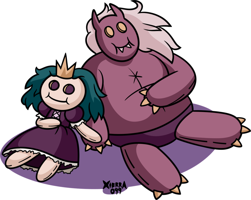 Monster Love By Xierra099 - Cartoon (1200x958)
