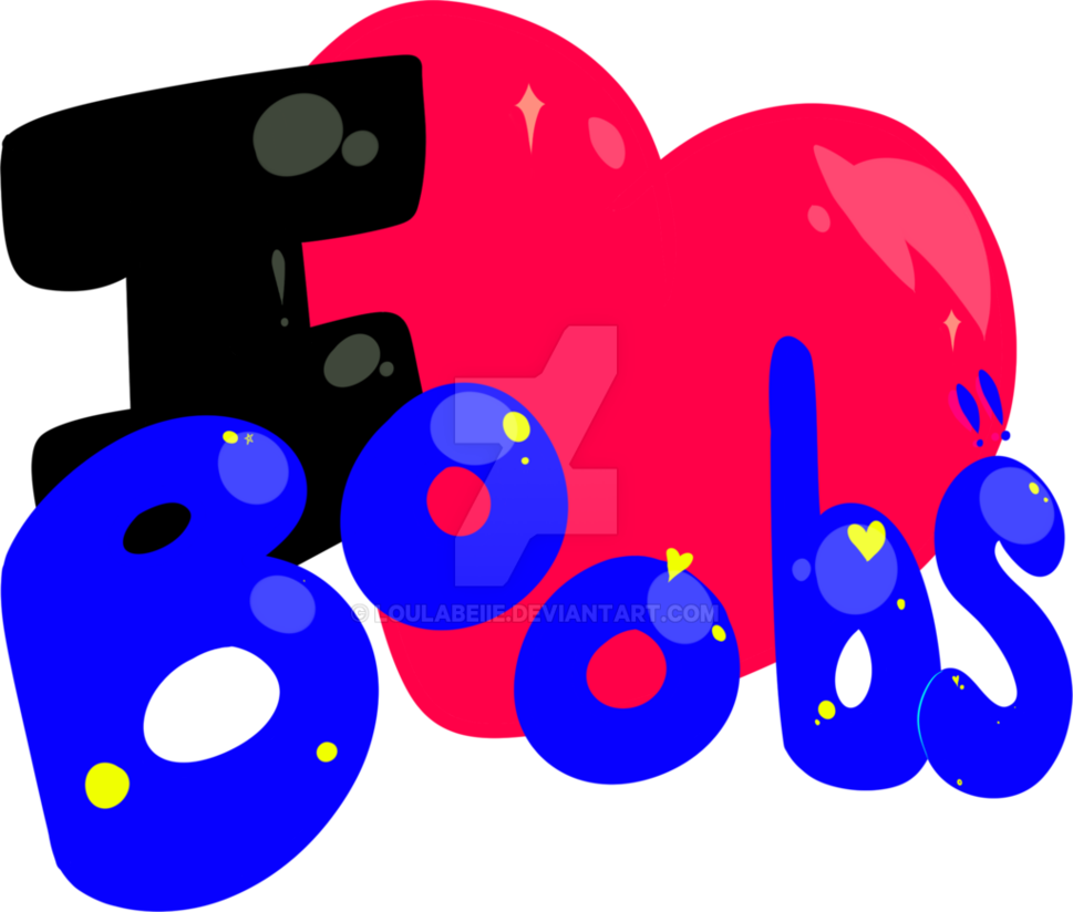 I Love Boobs - Design (969x824)