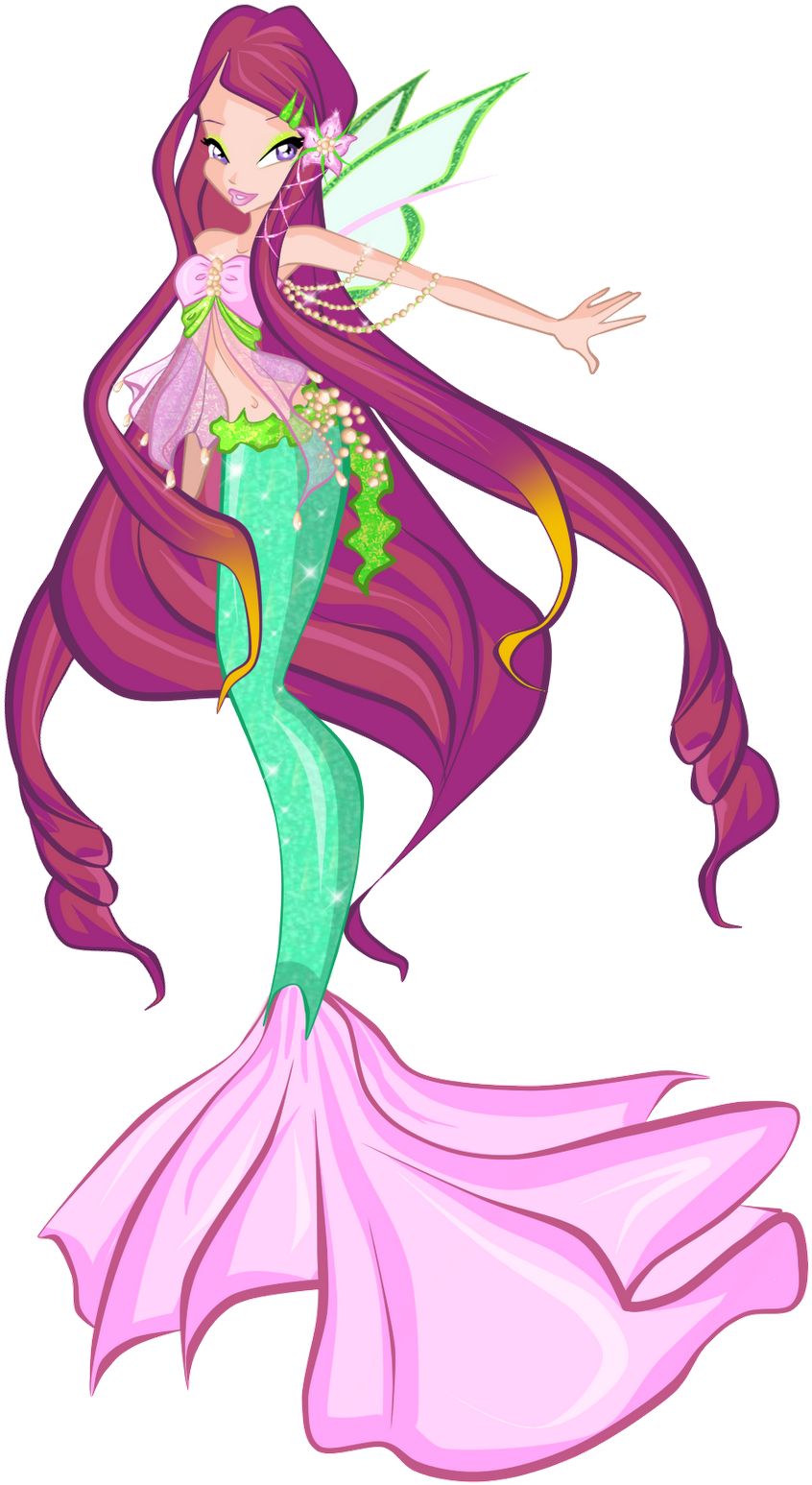 Winx Club As Mermaids - Winx Club Roxy Sirena (936x1600)
