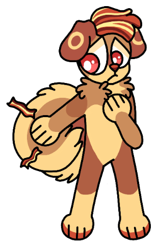 Bacon Boi By Eridanamporra - Cartoon (358x510)