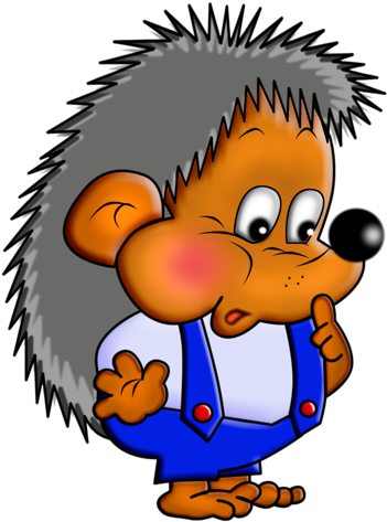 Ёжики - Hedgehog Clipart Free (500x500)