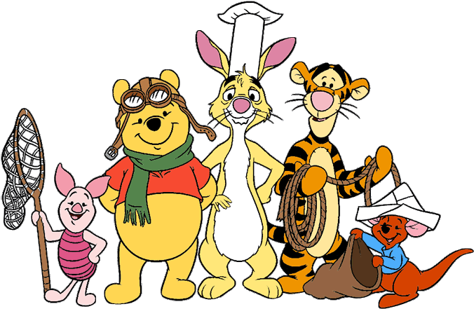 Rabbit Clipart Mama - Winnie The Pooh And The Heffalump (700x449)