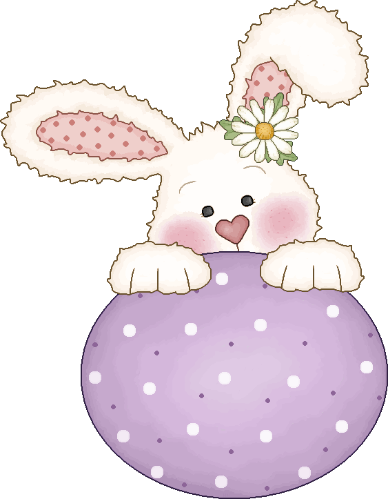 Easter Digital Paper, Wallpaper Clipart, Easter Clipart, - Imagen De Conejitos De Pascua (563x723)