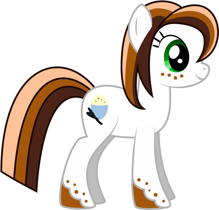 Vanilla Bean By Iskyart - Cartoon (900x877)