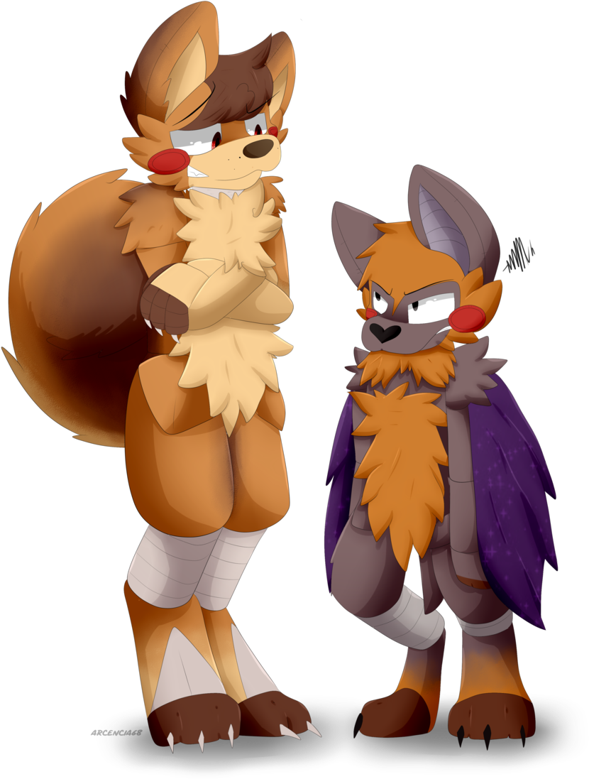 Two Guys [gift] By Arcencia68 - Deviantart (1024x1220)