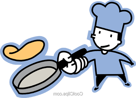 Pancake Clipart Flip Pancake - January 30 (480x346)