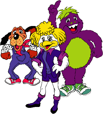 Chuck E Cheese Characters (351x390)