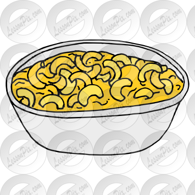 Macaroni And Cheese Clip Art - Mac N Cheese Clip Art Png (380x380)