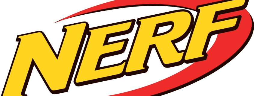 Only When You Know The Question, Will You Know What - Nerf Gun Logo (845x321)