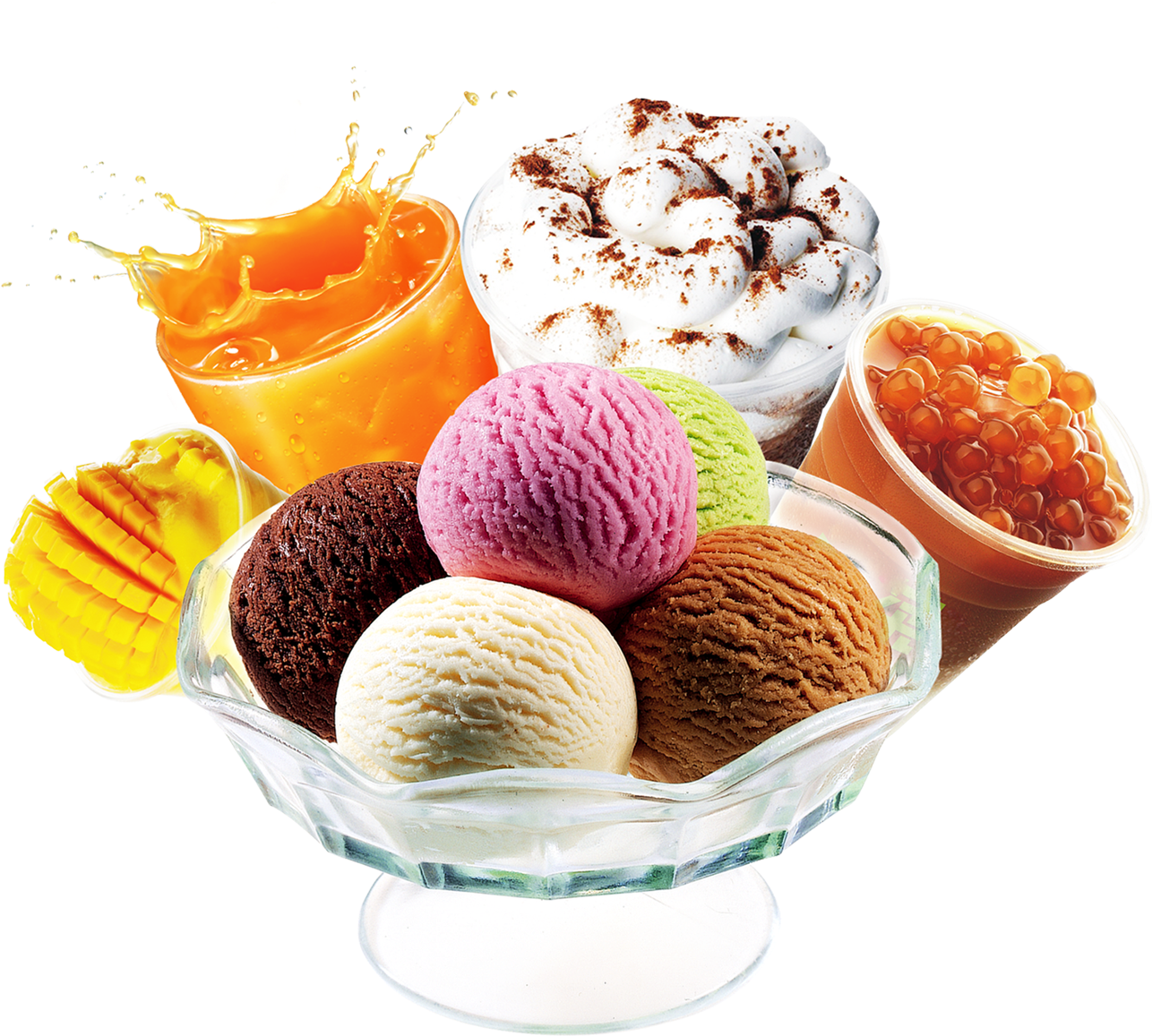 Single Scoop Vanilla Ice Cream On Sugar Cone - Scoop Ice Cream Png (1746x1600)