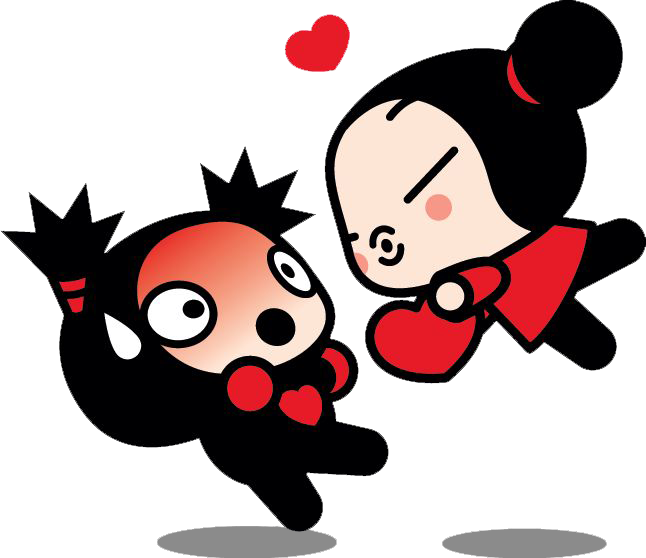 Isn't Love Funny - Pucca Cartoon (646x558)