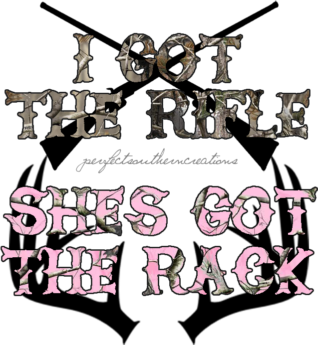Hey There The Names Jessica - Got The Rifle She Got The Rack (764x796)