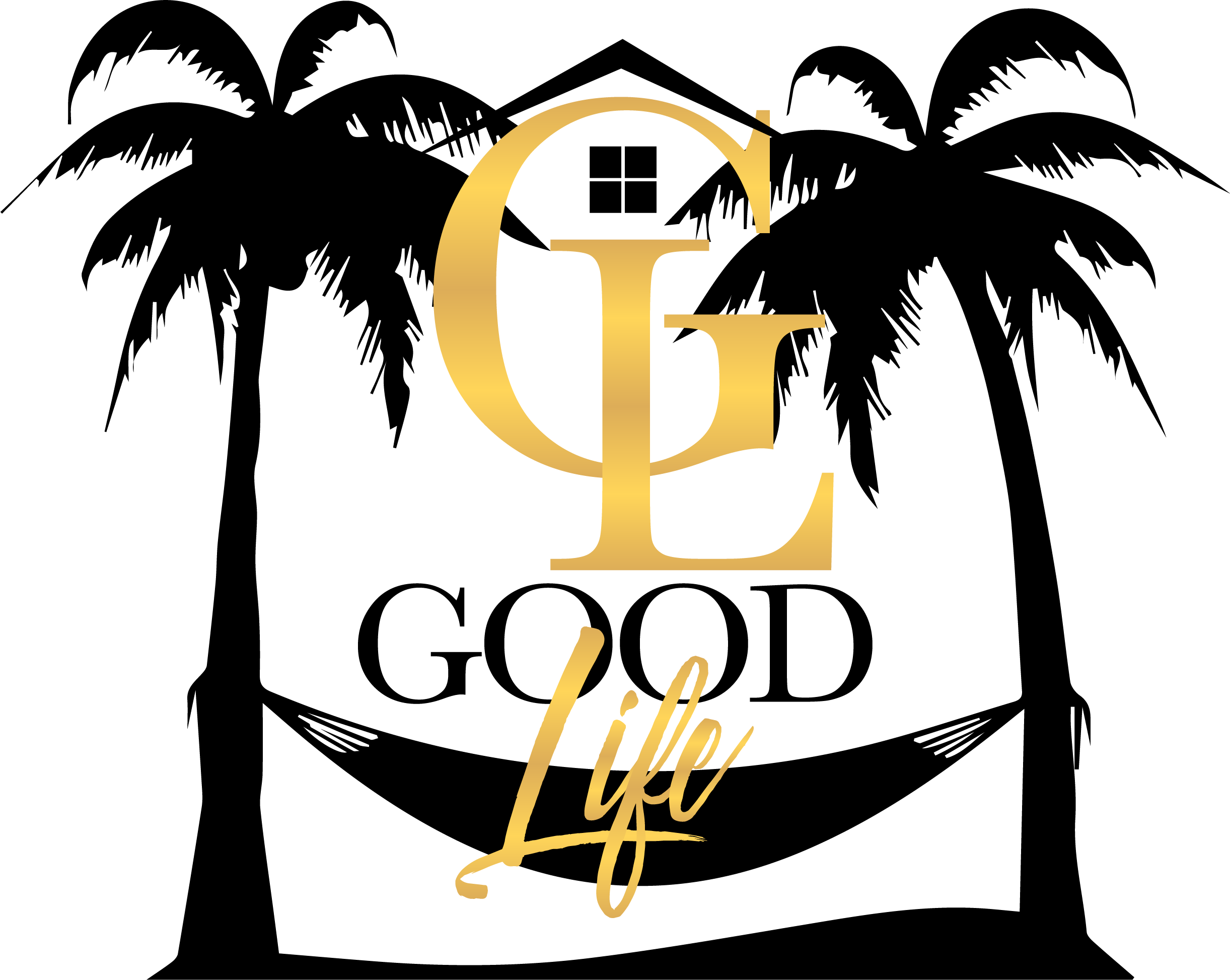 Real Estate Investment Clipart Palm Tree - Hammock Vector (2443x1946)