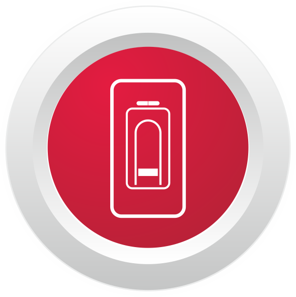 Biometric Set For Installation On The Door, Providing - Angel Tube Station (588x589)