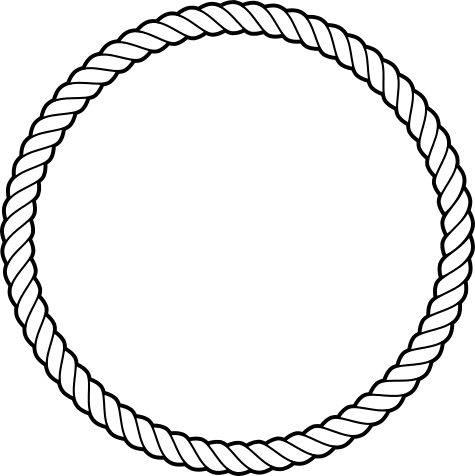 Rope Ring - Rope Circle Design (475x476)