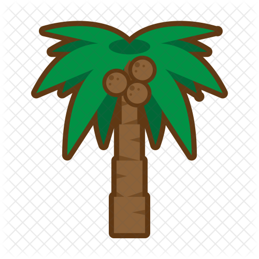 Palm Tree Icon - Beach (512x512)
