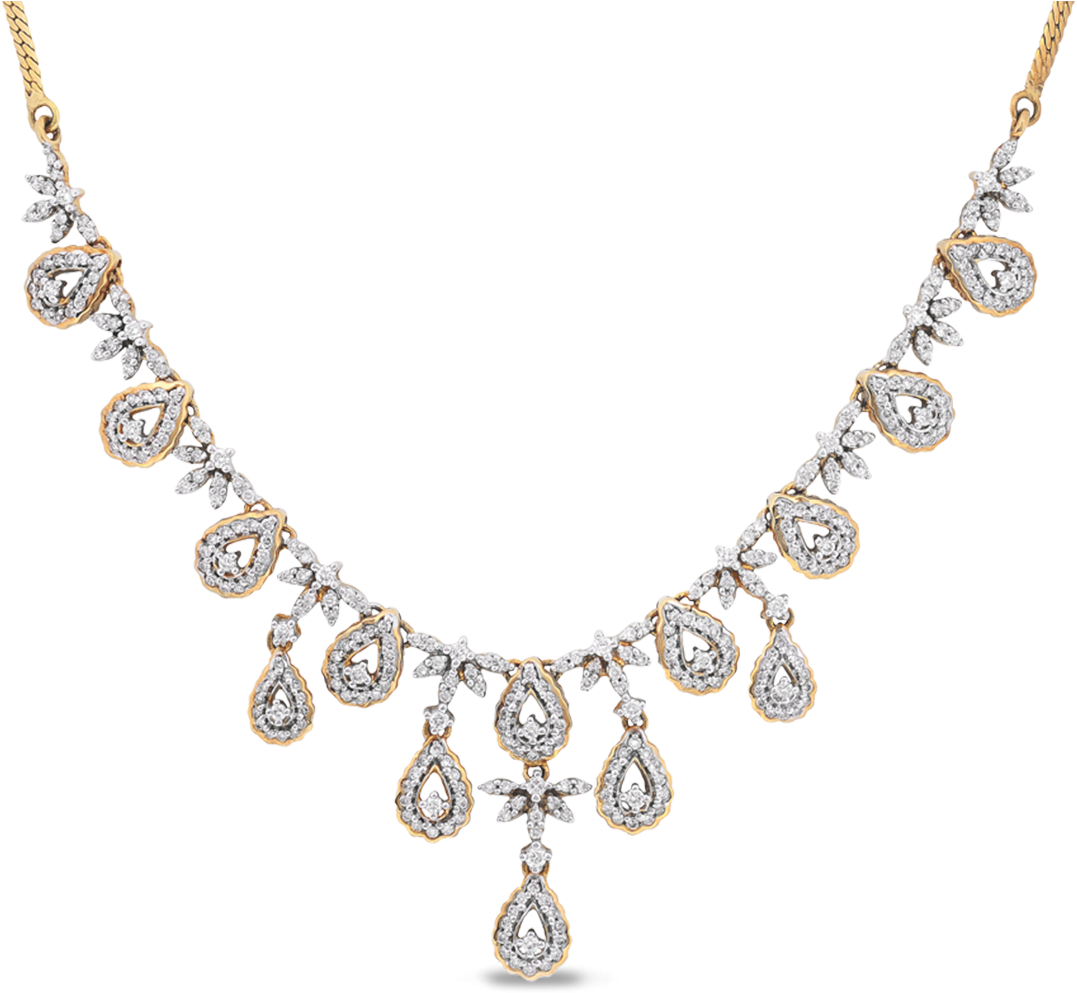 Diamond Necklace India Clipart - Necklace Clipart Transparent Background (1200x1000)