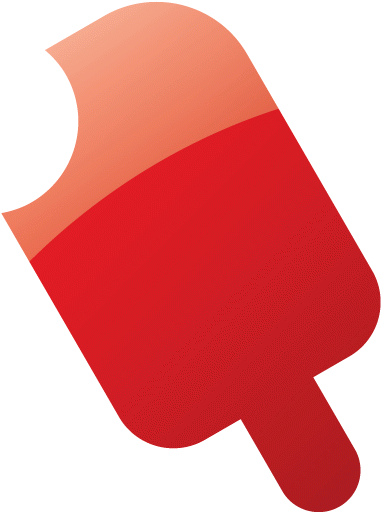 Web 2 Ruby Red Ice Cream Icon - Icon (512x512)