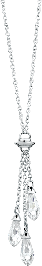 Unusual Design Ideas Silver Lariat Necklace Cubic Zirconia - Pendant (1000x1000)