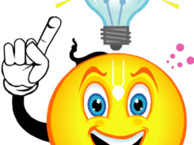 Bulb Clipart General Knowledge - Light Bulb Emoji Clipart (640x480)