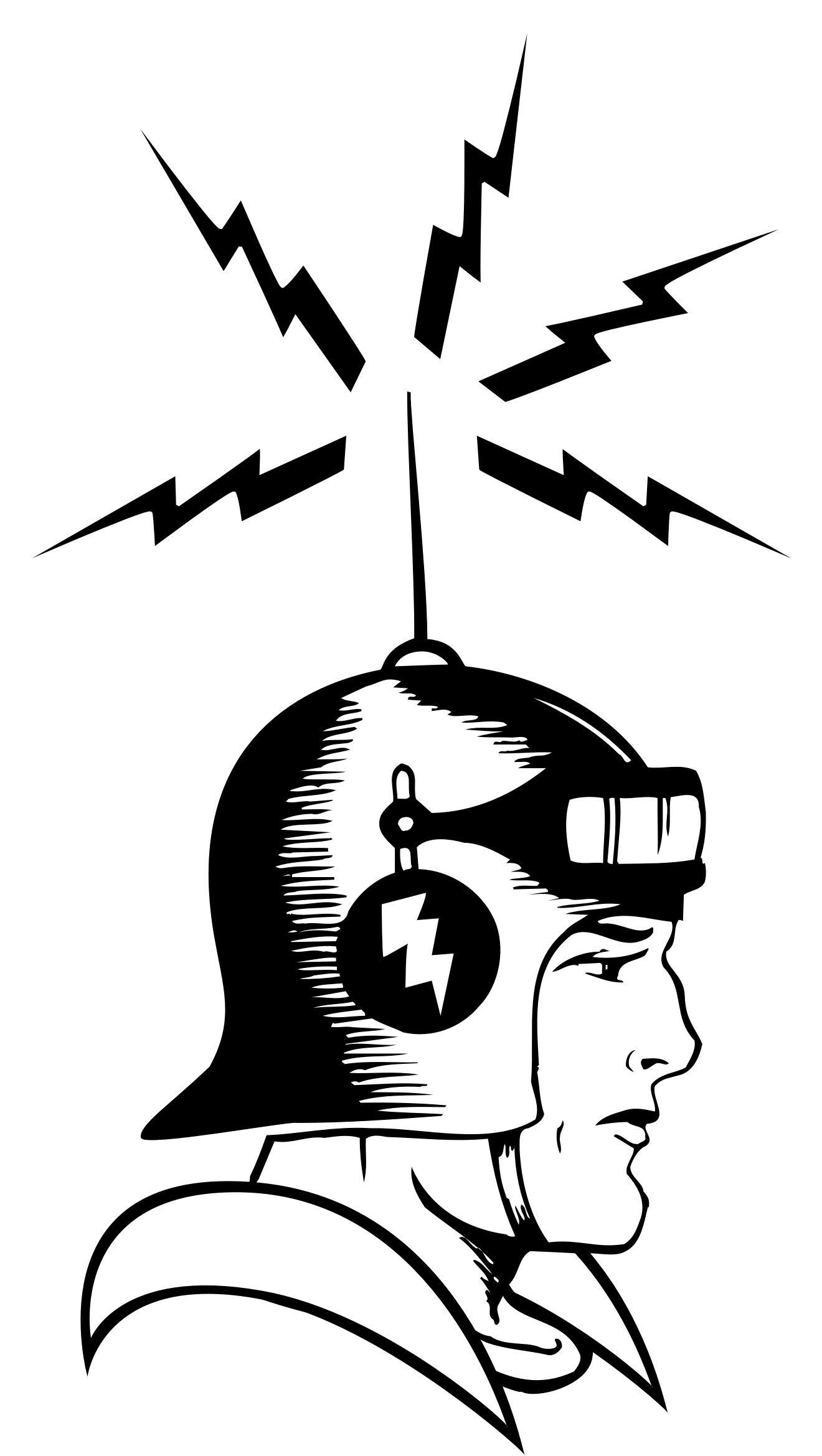 Cowboy Clipart Retro - Tuneup Media (1320x2339)