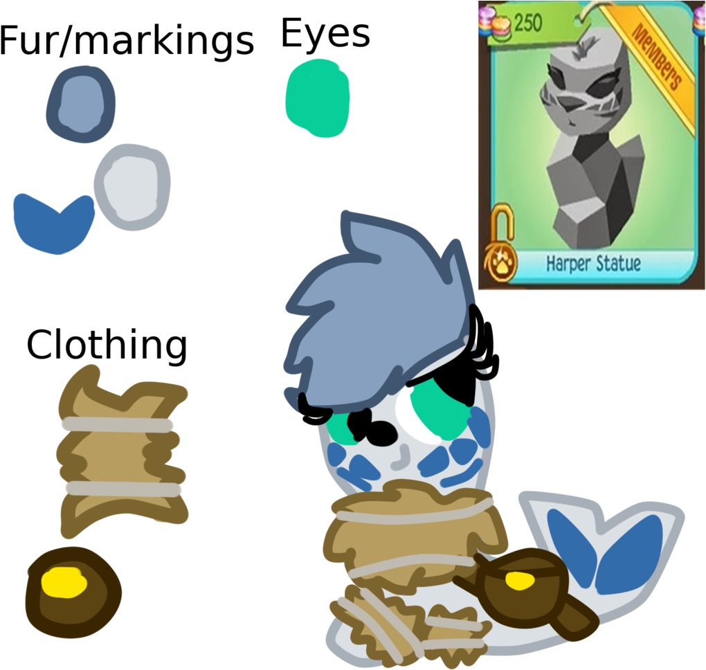 Harper The Seal Alpha By Roseyicywolf - Animal Jam Alphas Harper (1024x1065)