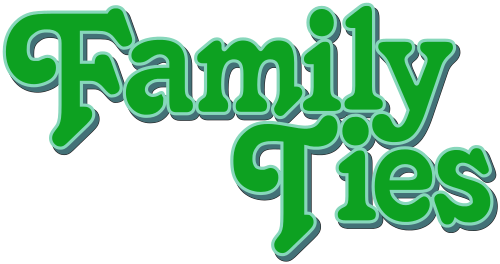 [lessons From The Tv People] Family Ties - Family Ties Logo Png (500x264)